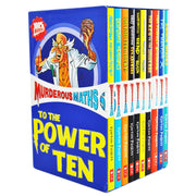 Horrible Geography By Anita Ganeri & Murderous Maths By Poskitt 22 Book Set - The Book Bundle